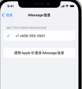 和龙apple维修iPhone上无法正常发送iMessage信息 