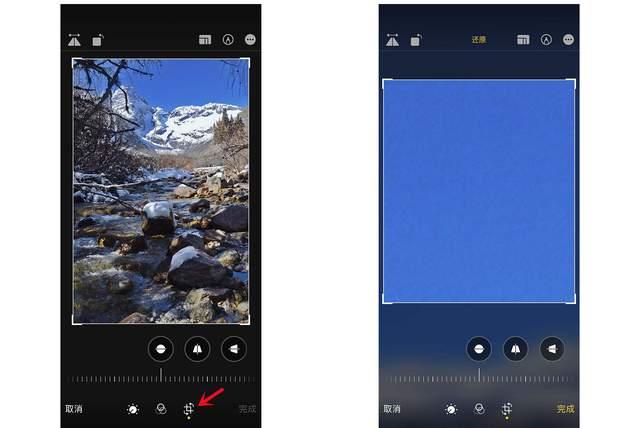 和龙苹果手机维修分享iPhone手机如何使用裁剪功能隐藏照片 